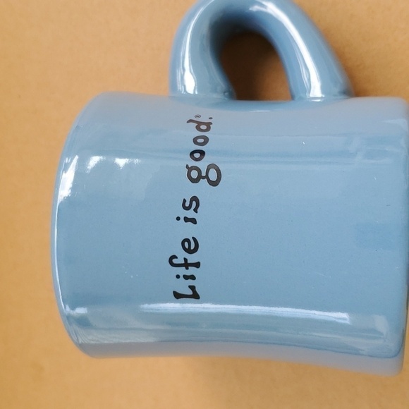 Life is Good Let it Fly golf mug blue - Picture 3 of 6